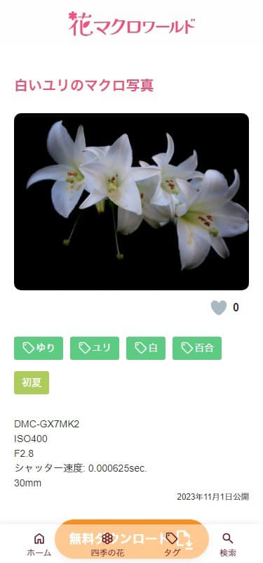 花マクロワールド